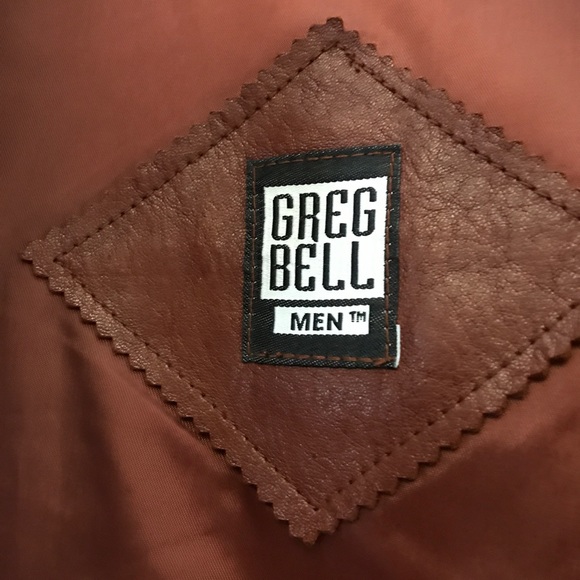 Men's Leather Jacket - Picture 2 of 4