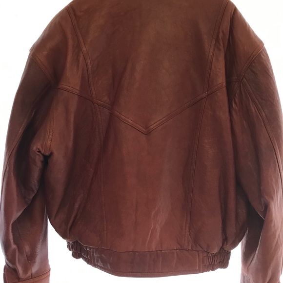 Men's Leather Jacket - Picture 4 of 4