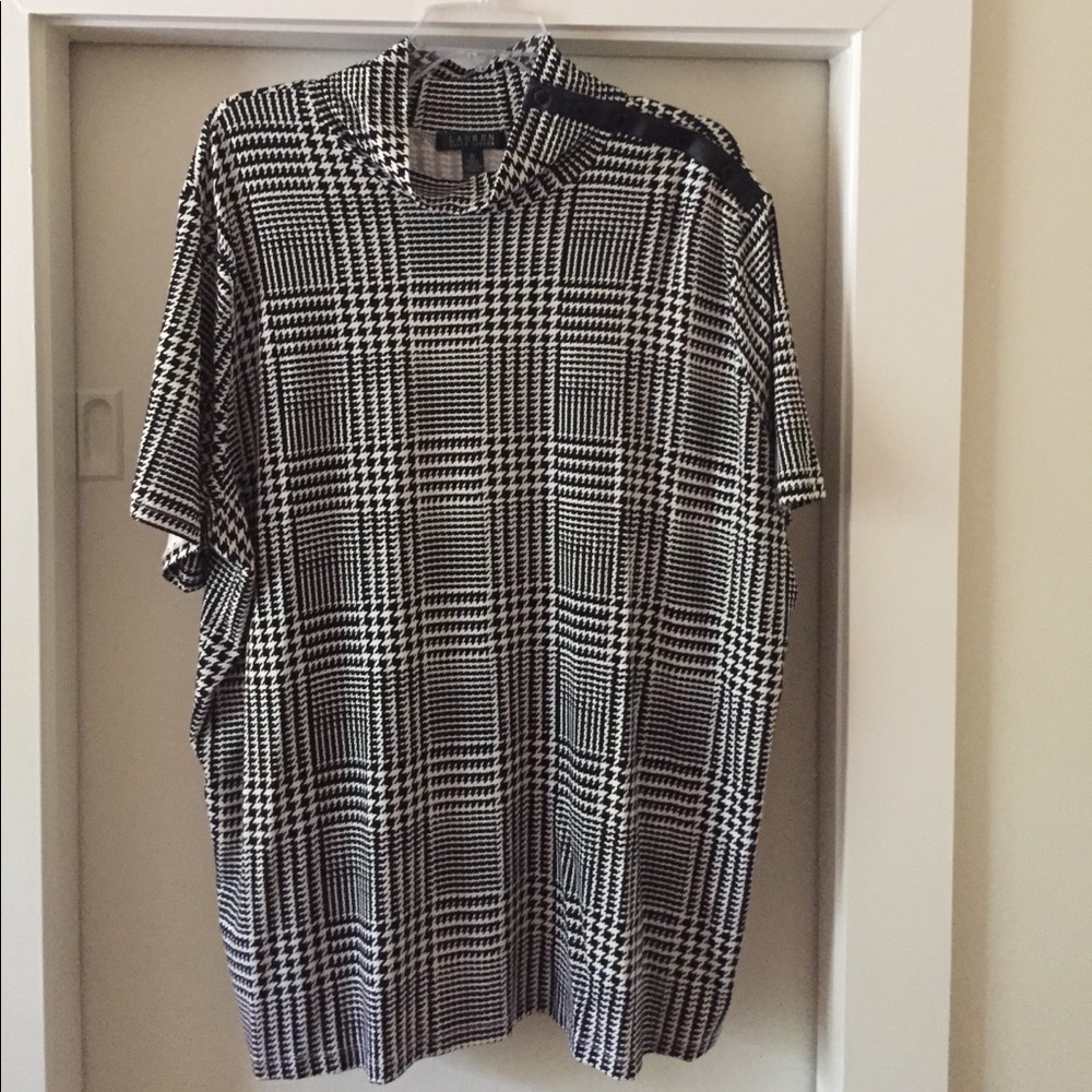 Ralph Lauren houndstooth top