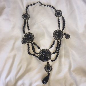 Black Statement Necklace