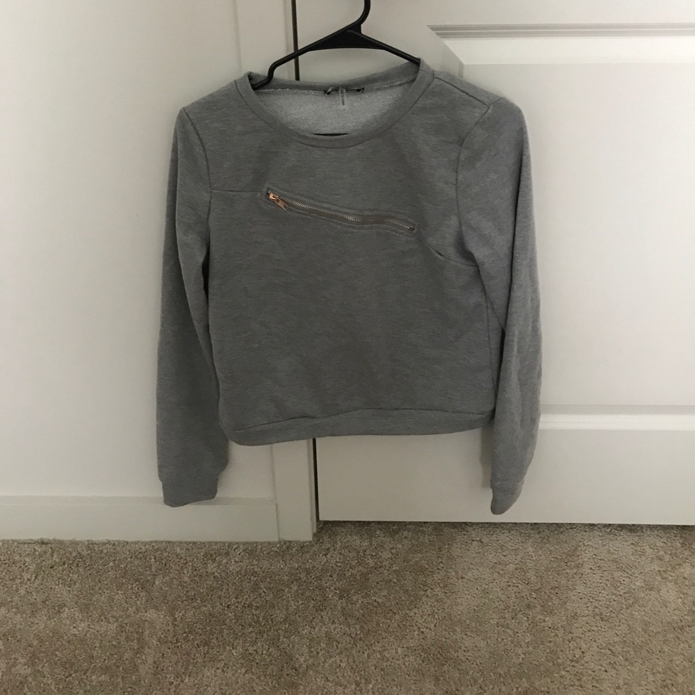 Gray Sweatshirt
