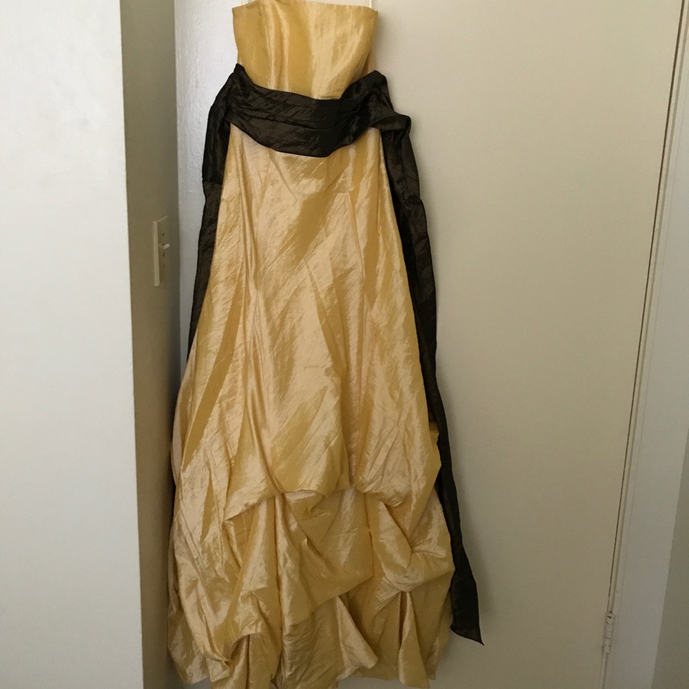 Strapless prom dress!