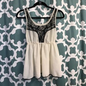 American Rag Chiffon Tank Top