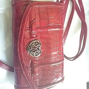 Husker Red Brighton Cross Body Wristlet!