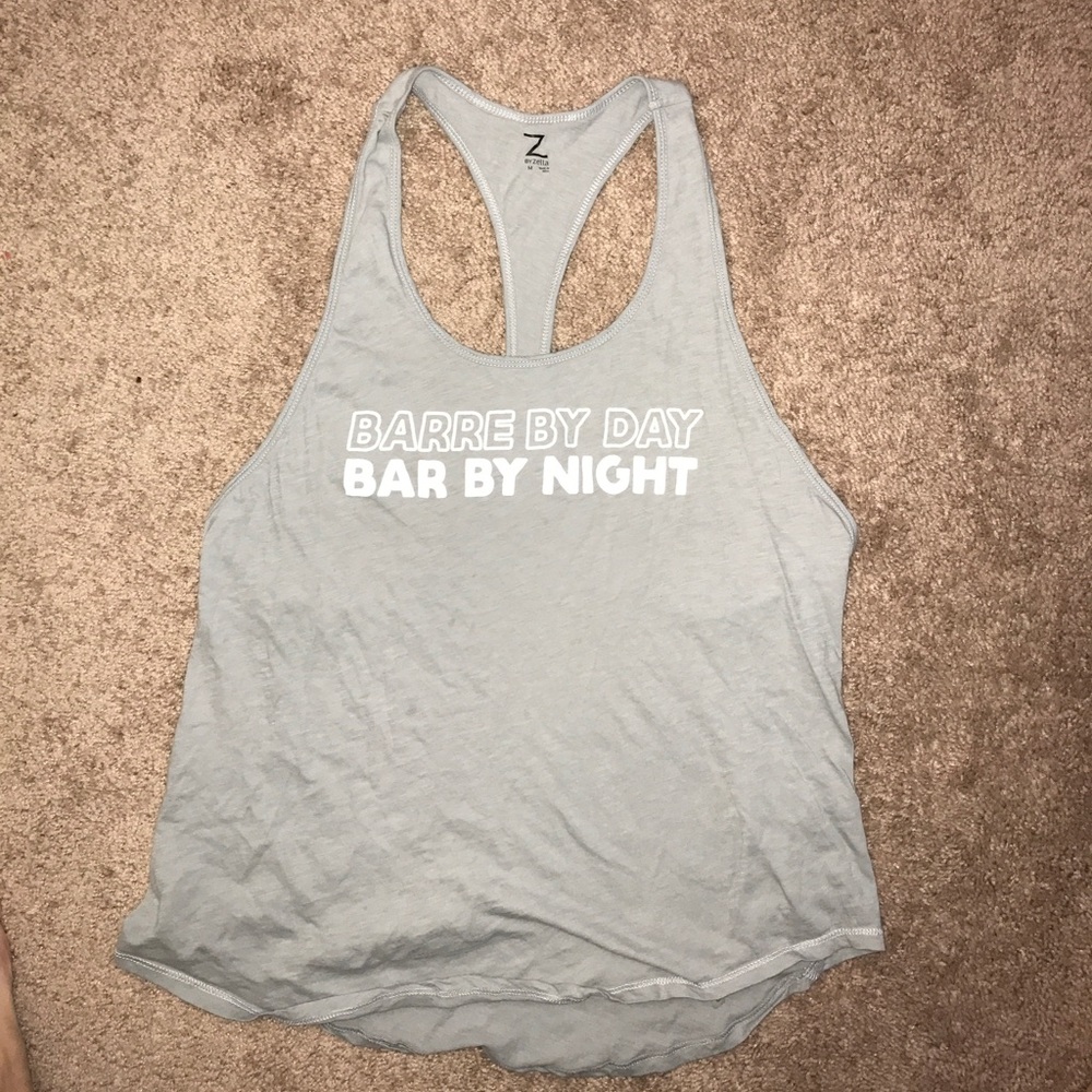 Barre racerback tank