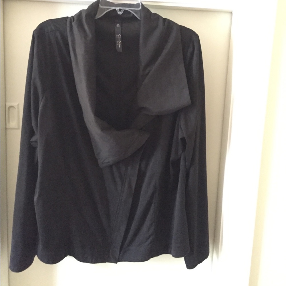 Jessica Simpson asymmetrical biker jacket
