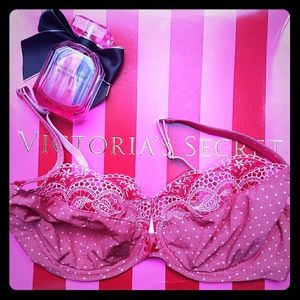 Victoria's Secret Polka-Dot Balconet Bra