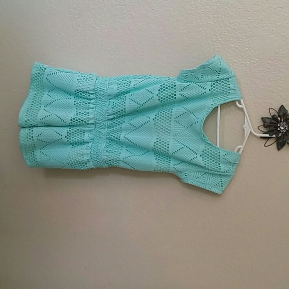 Turquoise romper - Picture 2 of 4