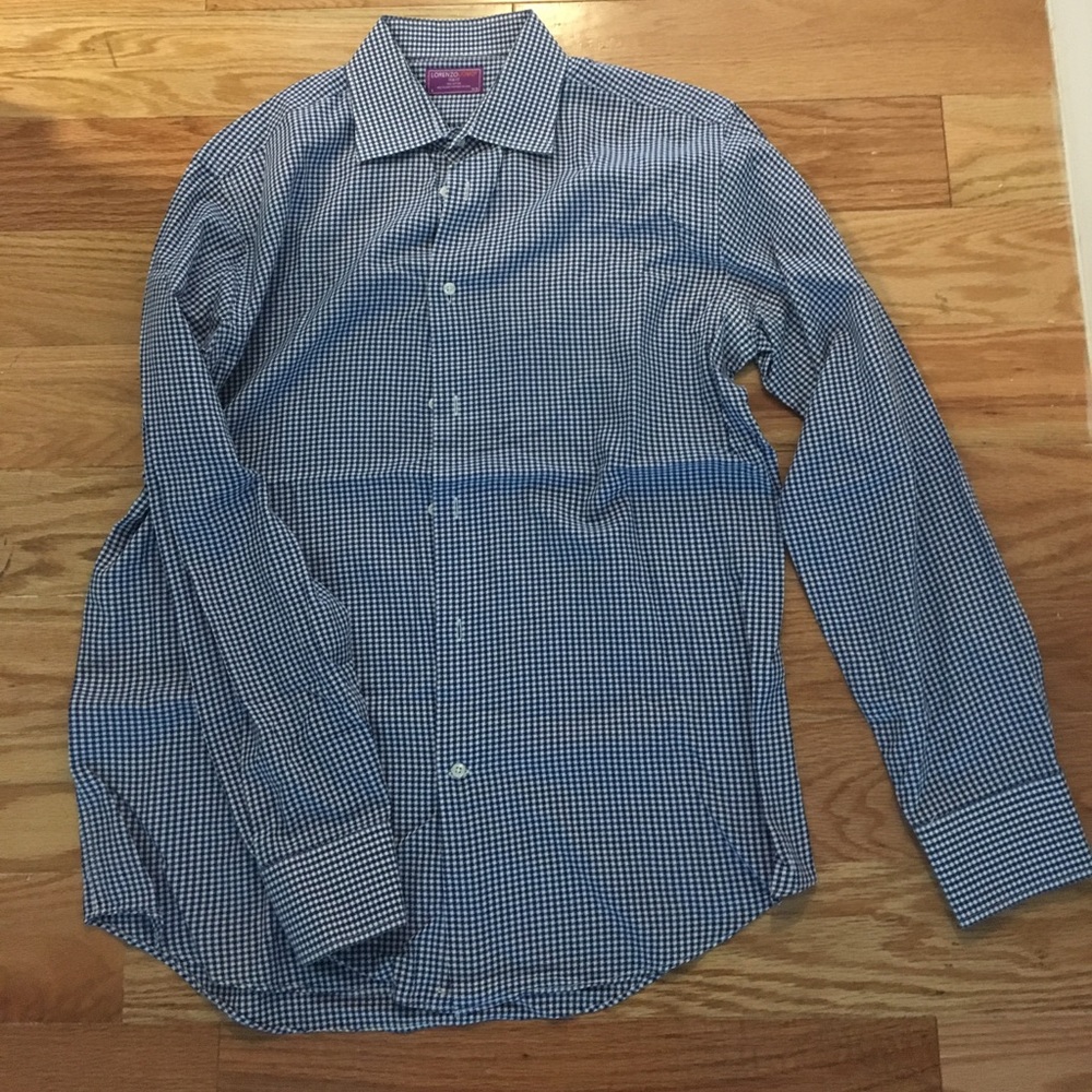 Slim fit button down