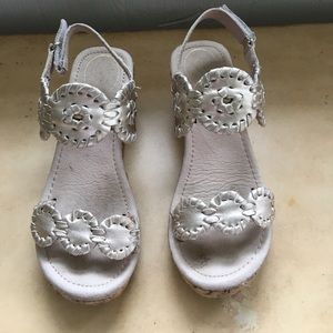 Jack Rogers "Miss Luccia" Wedges Size 13