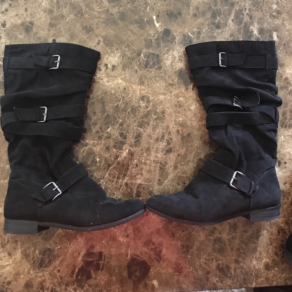 Black boots