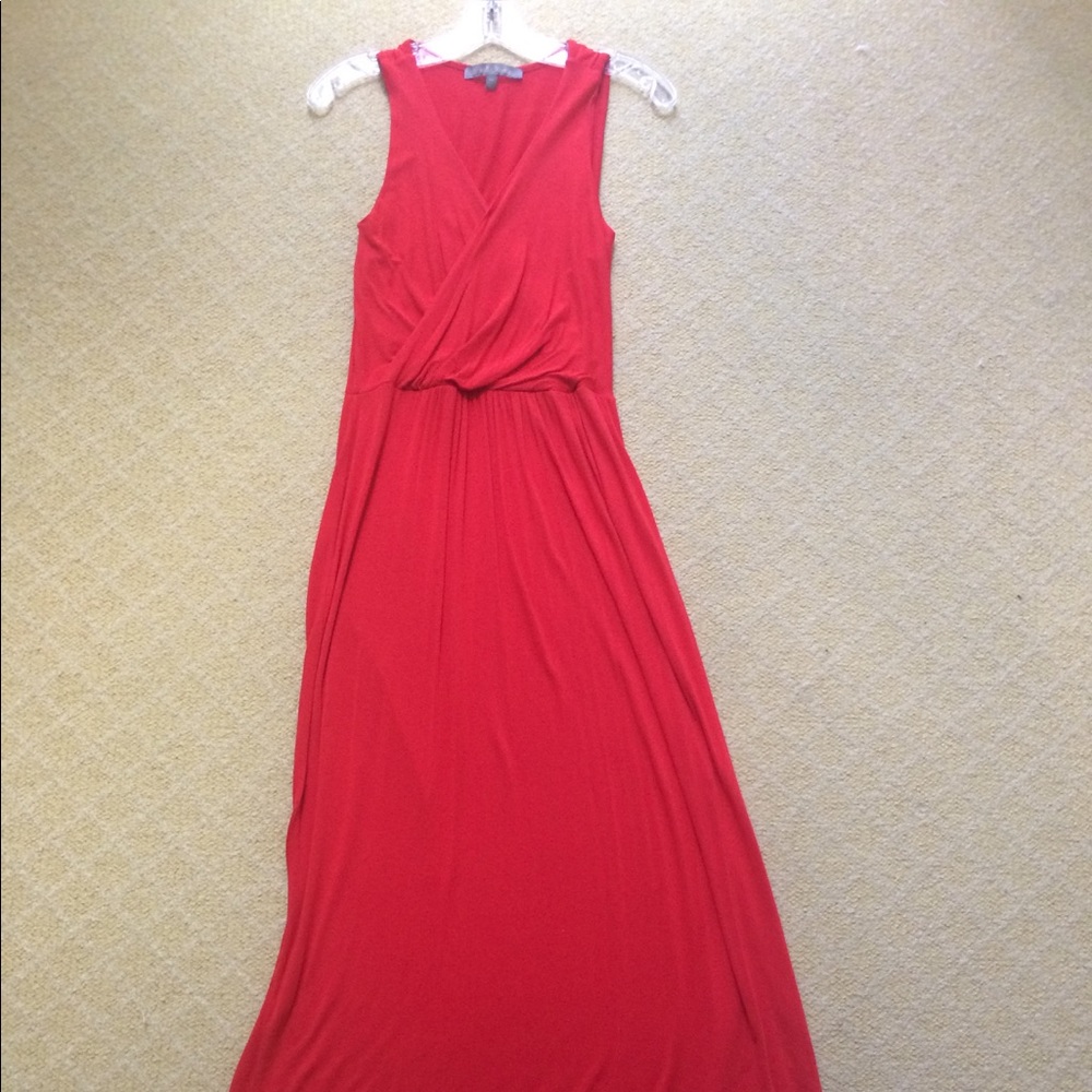 Coral Maxi Dress