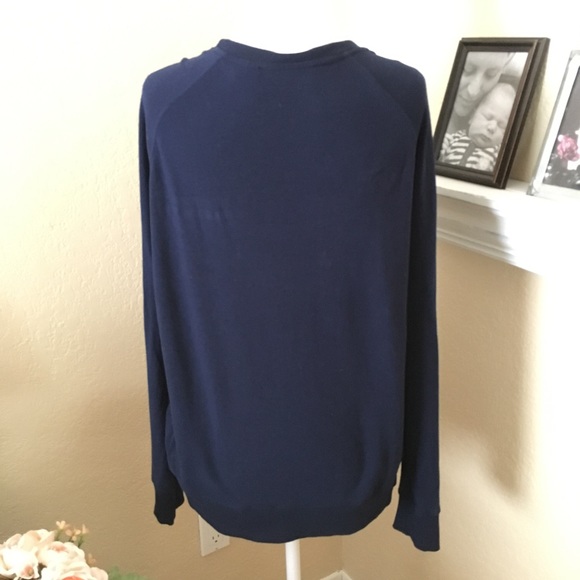 Kersh Navy Bling Cotton Blend Sweater - Picture 3 of 8