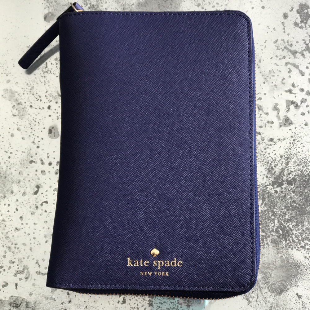 Kate Spade Cameron Street Agenda zipper planner