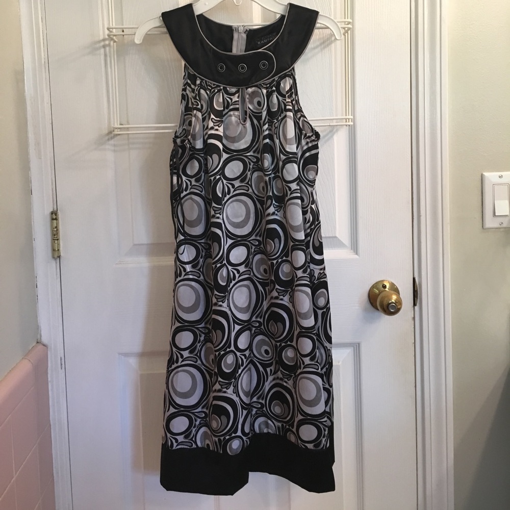 Black and White Mod Dress