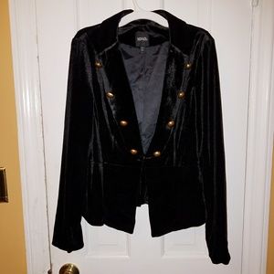Black Velvet Blazer