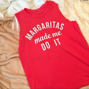 Margaritas made me do it tee