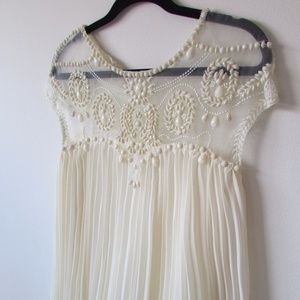 Gorgeous beaded chiffon dress