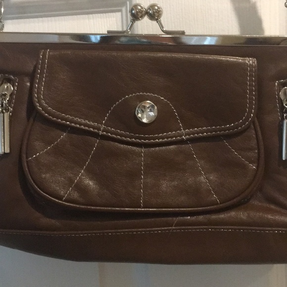 Brown Nine West purse - Picture 3 of 6