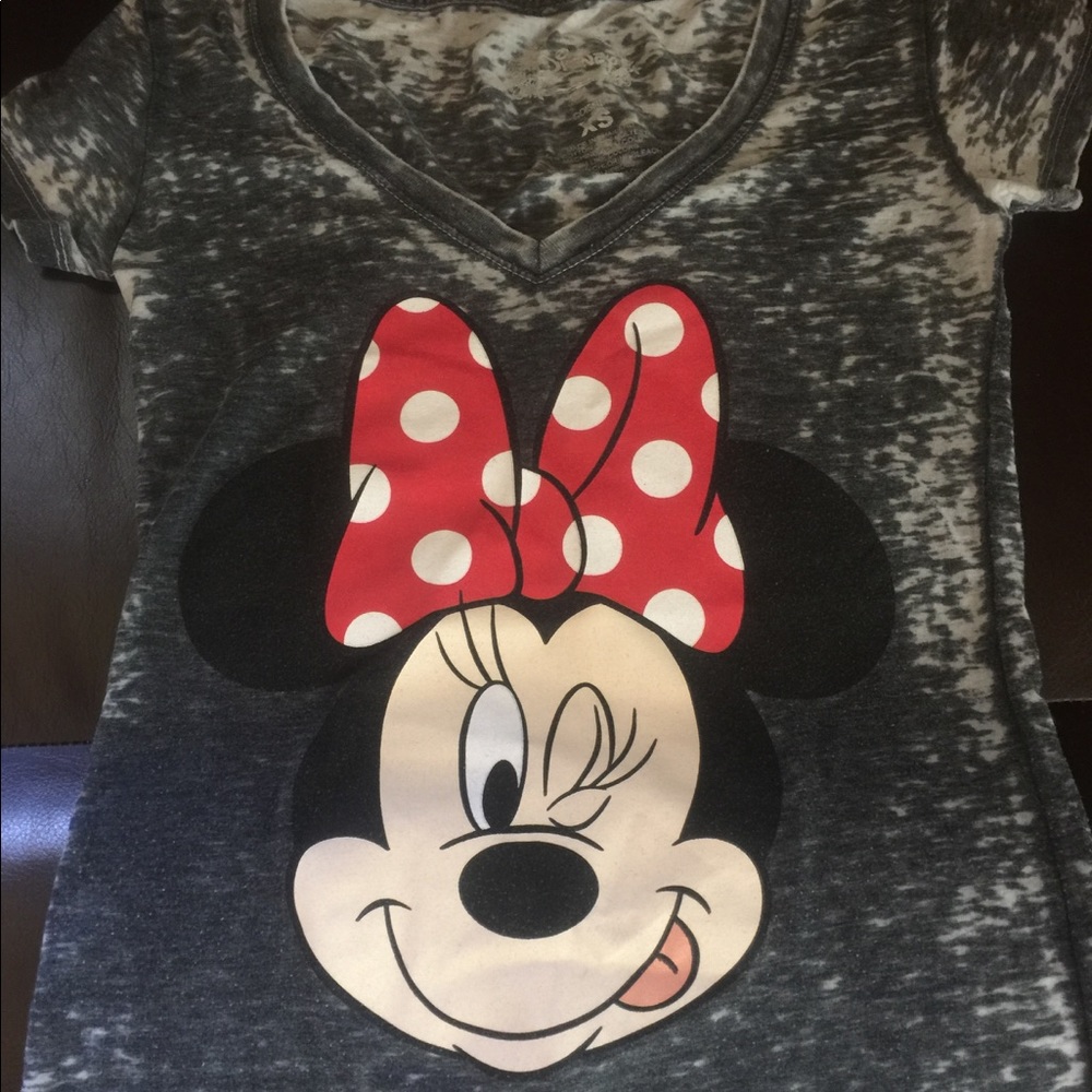 Mini burnout tee shirt