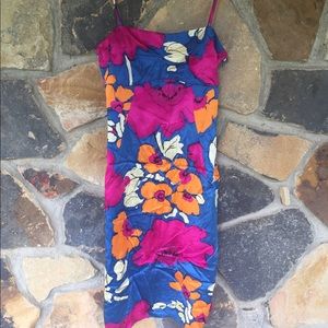 Susana Monaco Silk Floral Summer Dress