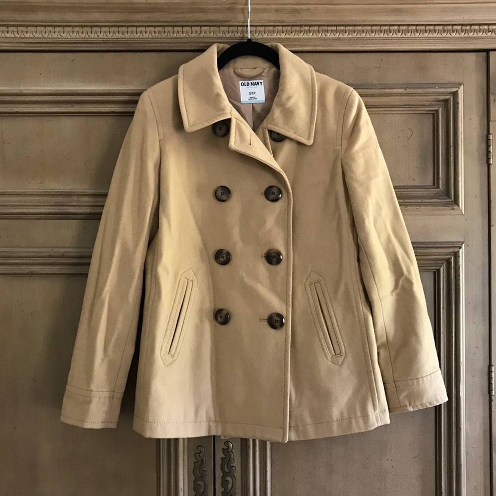 Classic Wool-Blend Peacoat