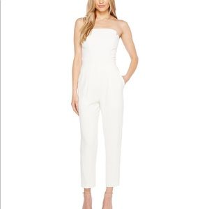 Jill by Jill Stuart white structured jumpsuit