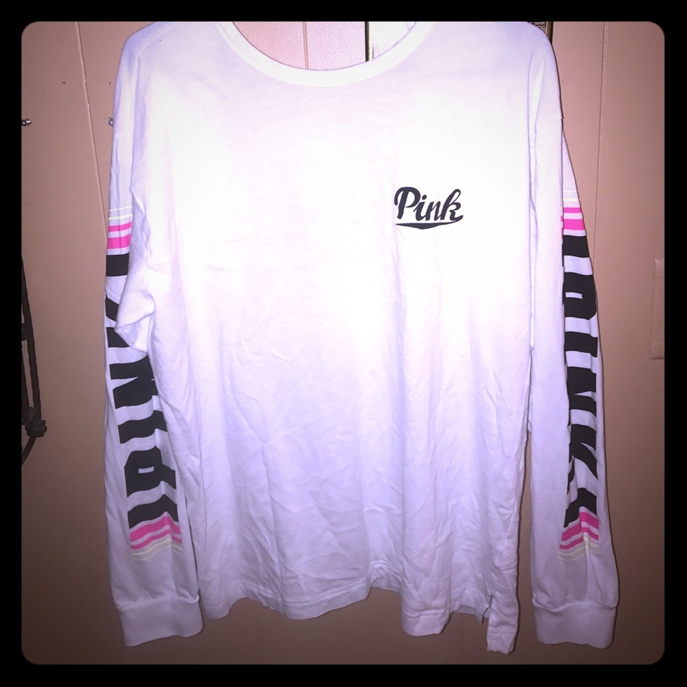 Long Sleeve PINK Victoria Secret shirt