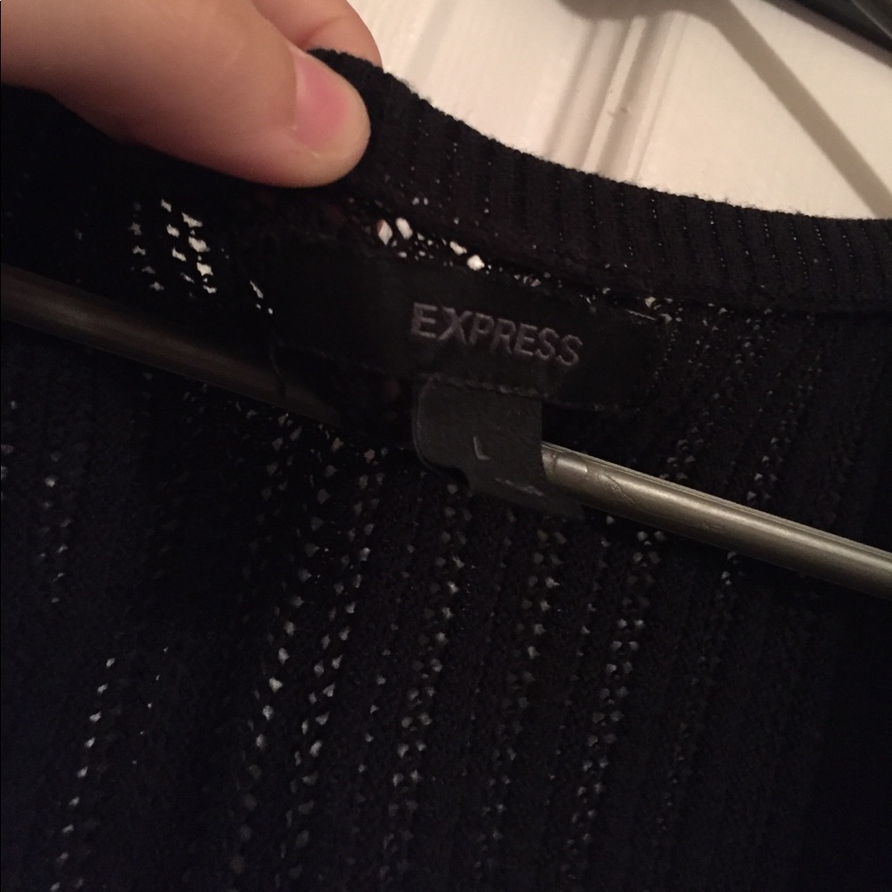 express black knit sweater type thing