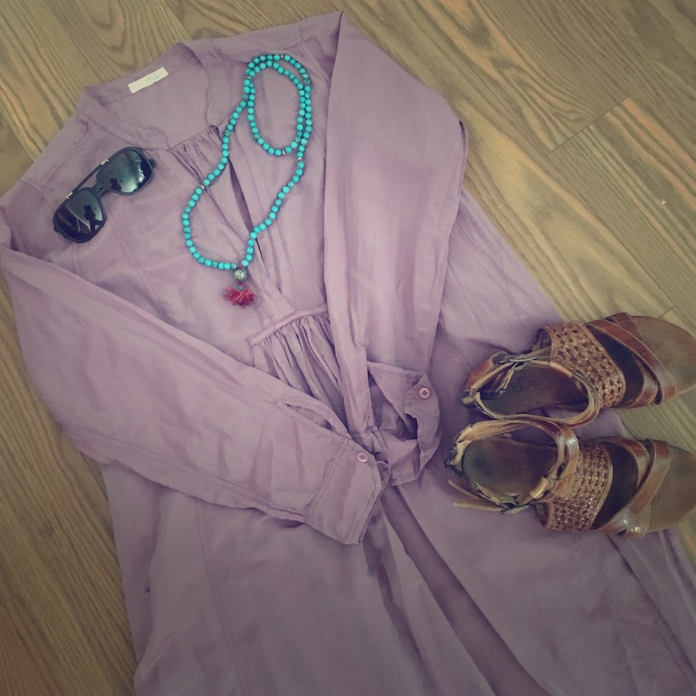 Free People x CP Shades long tunic. Small VGUC