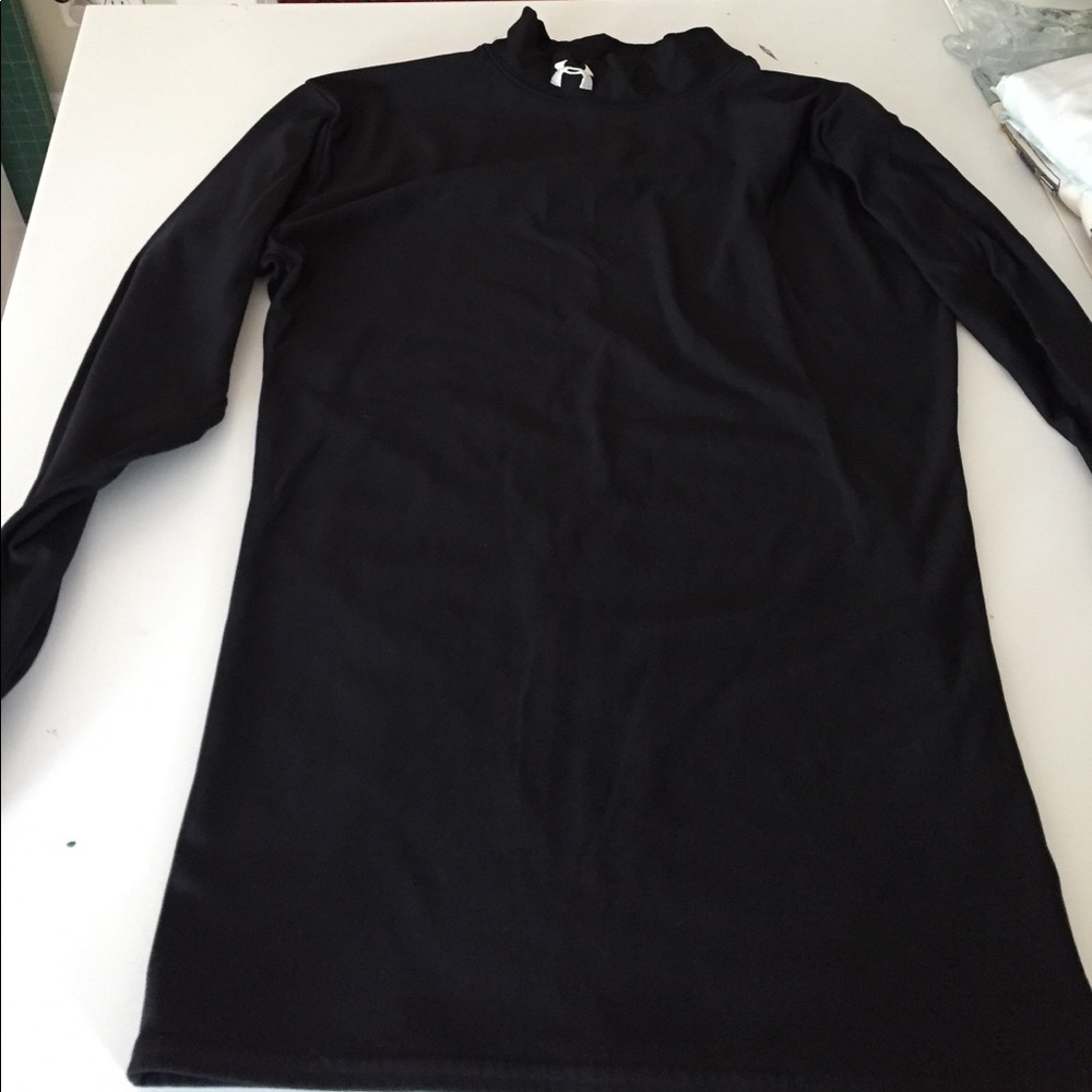 Under Armour Black MockT-neck Longsleeve cold wear