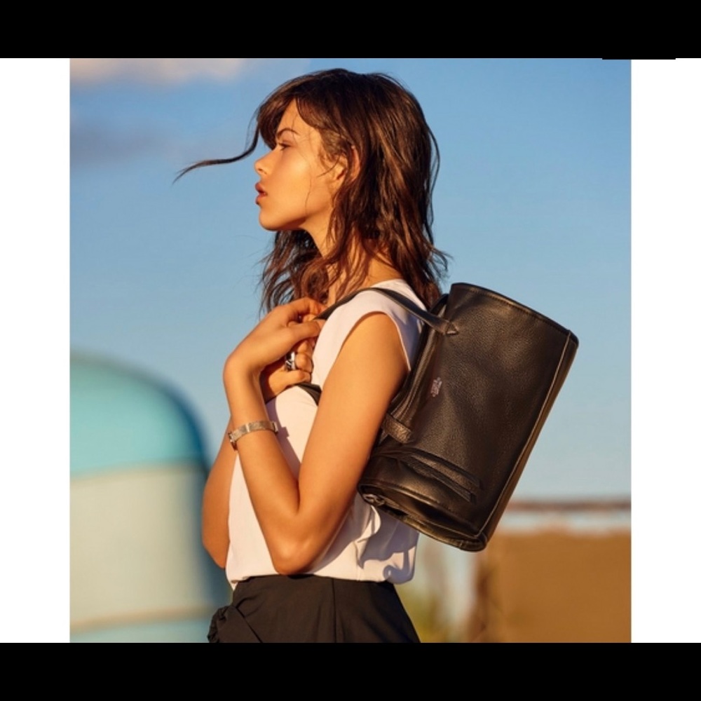 Vince Camuto chiqi webbed strap Satchel