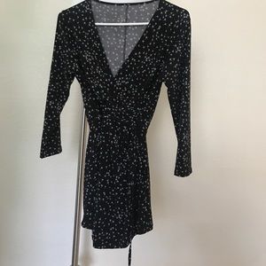 Gently worn, maternity blouse, dandelion print