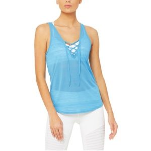 ALO YOGA INTERLACE TANK TOP