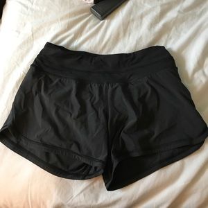 Lululemon Black Running Shorts