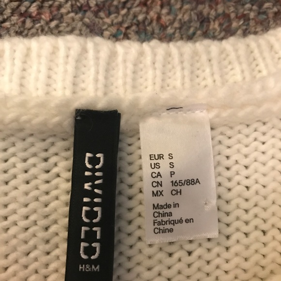 H&M cream cropped sweater - Picture 3 of 3