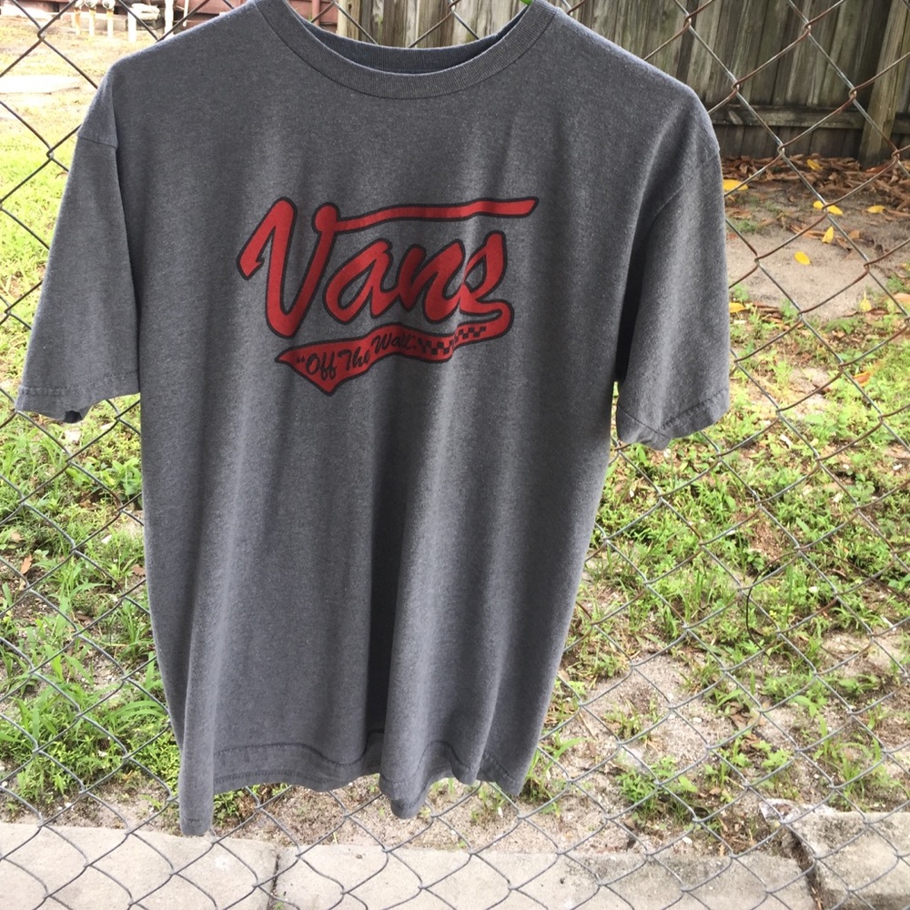 Preloved vans t shirt