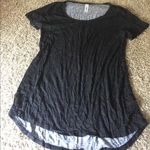 LuLaRoe Black Classic T