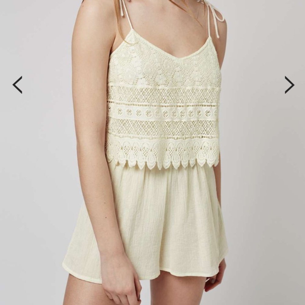 🆕Cream Romper