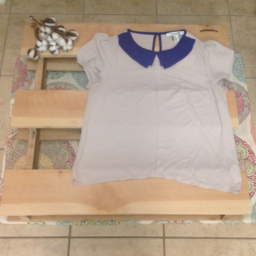 Forever 21 Peter Pan collar blouse