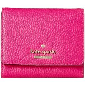Hot pink Kate spade wallet