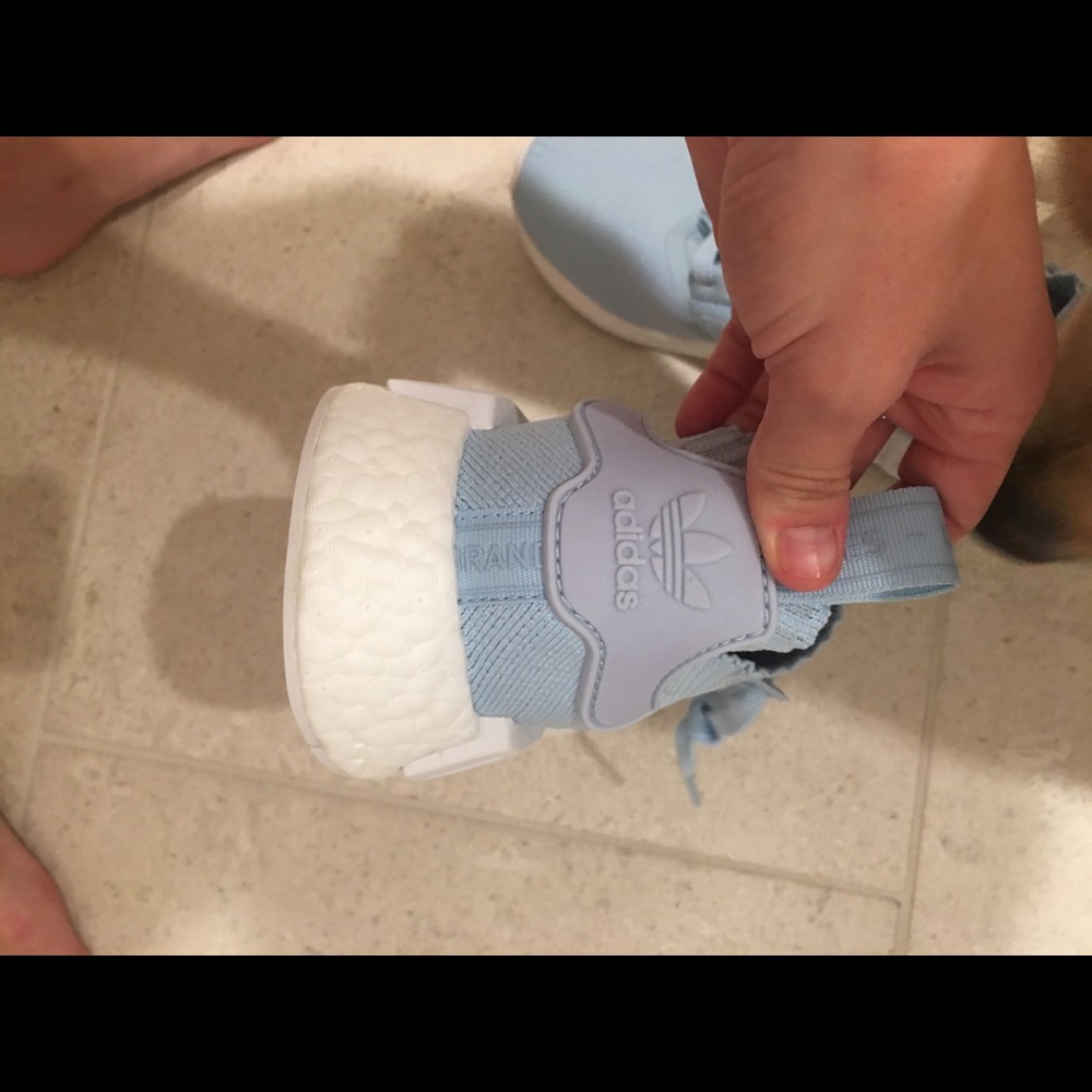 Adidas NMD_R1 Primeknit size 7, runs big