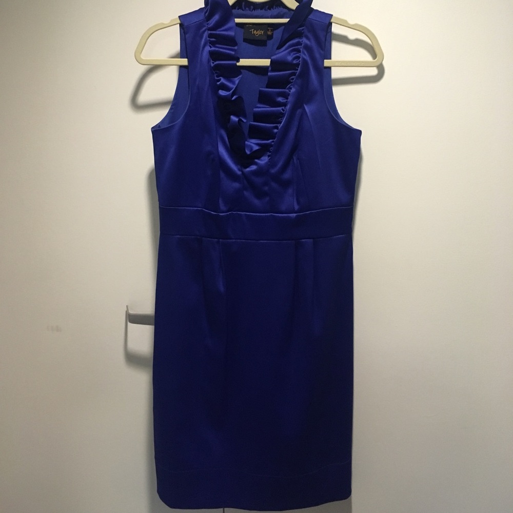 Royal Blue Taylor Cocktail Dress