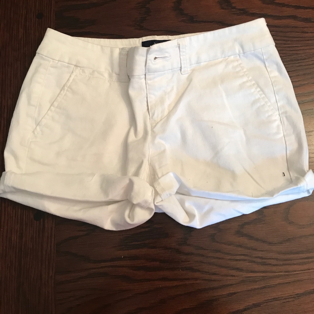 American Eagle White Shorts