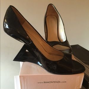 Ramon tenza ladies heels. Cool geometric design