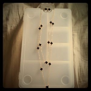 Necklace and earring