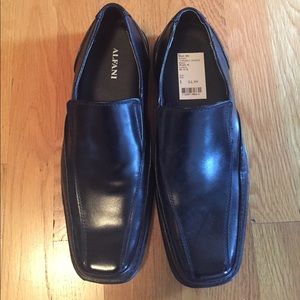 Alfani Leather Slip on loafer