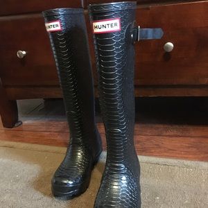 Hunter Carnaby Boa Rain Boots
