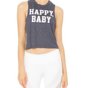 ALO YOGA - HAPPY BABY TANK