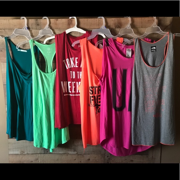 Lot of 6 workout tanks - Picture 1 of 1